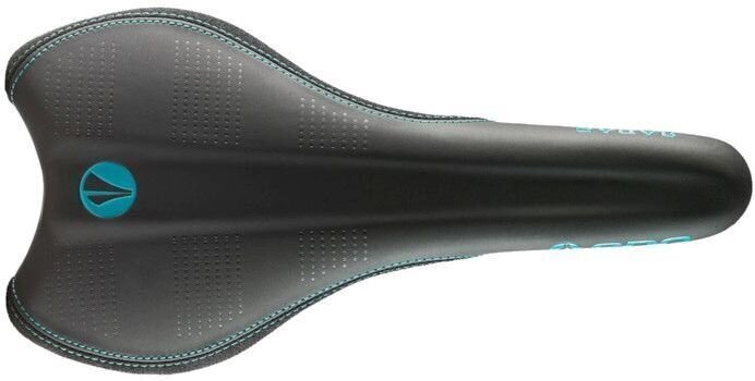 Fahrradsattel SDG Radar MTN Black/Turquoise Stahl Fahrradsattel
