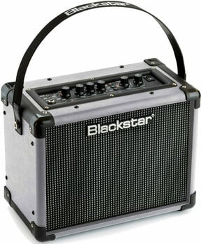 Gitaarcombo-Mini Blackstar ID:Core 10 V2 Sterling Silver - 1
