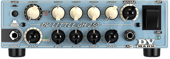 Tranzisztoros gitárerősítők DV Mark DV LITTLE GH 250 – Greg Howe signature