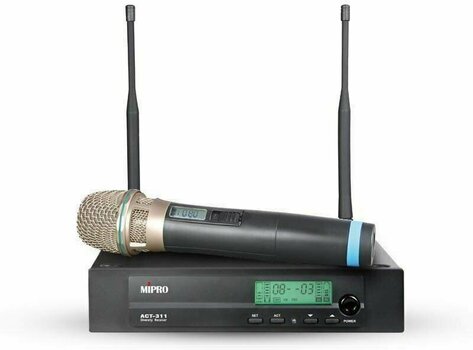 Wireless Handheld Microphone Set MiPro ACT-3 Vocal Set - 1