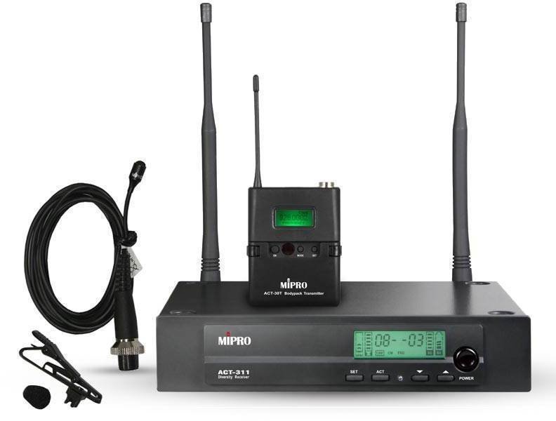 Wireless Lavalier Set MiPro ACT-3 Presenter Set