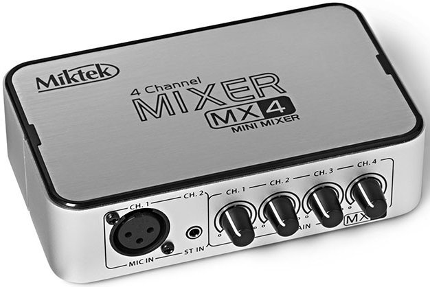 Analogový mixpult Miktek MX4