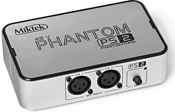 Alimentatore Phantom Power Miktek PS2 Alimentatore Phantom Power