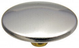 Zubehör für Biminis / Abdeckplanen DOT Fasteners Durable Cap Nickel 4,4 mm