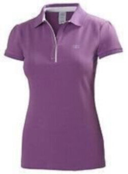 T-Shirt Helly Hansen W Breeze Polo T-Shirt Purple S