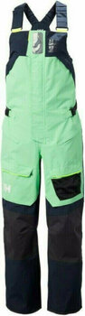 Pants Helly Hansen W Skagen Offshore Bib Reef Green M Trousers - 1