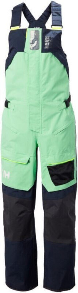 Pants Helly Hansen W Skagen Offshore Bib Reef Green L Trousers