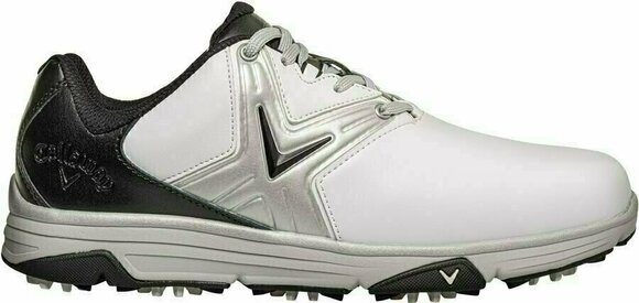 Chaussures de golf pour hommes Callaway Chev Comfort White/Black 40,5 - 1