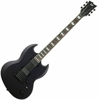 Chitară electrică ESP LTD Viper-400B Negru Satinat - 1