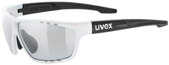 Cycling Glasses UVEX Sportstyle 706 V White/Black Mat/Smoke Cycling Glasses
