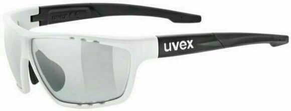 Fietsbril UVEX Sportstyle 706 V White/Black Mat/Smoke Fietsbril - 1