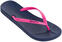 Womens Sailing Shoes Ipanema Anatomica Tan Slipper Blue/Pink 38
