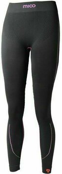 Thermo ondergoed voor dames Mico Long Tight Primaloft Womens Base Layers Pants Nero Fucsia XXS - 1