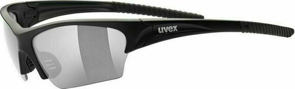 Sportbrillen UVEX Sunsation Black Mat/Mirror Smoke - 1