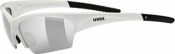 Sportbrillen UVEX Sunsation White Black/Litemirror Silver - 1