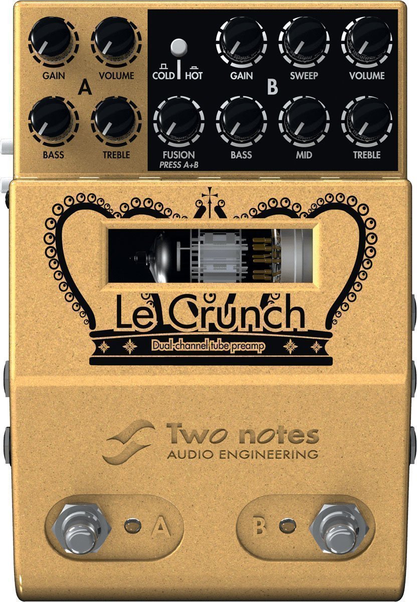 Pré-amplificador/amplificador em rack Two Notes Le Crunch