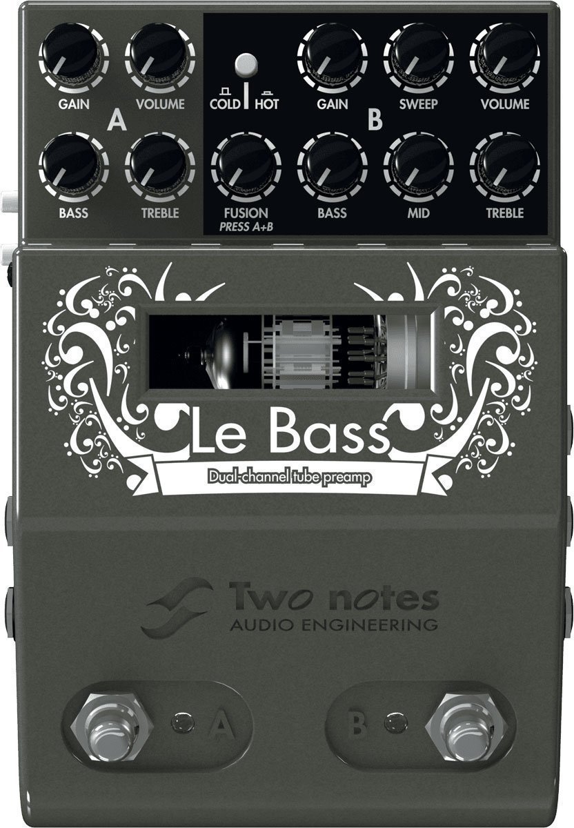 Préamplificateurs et amplificateurs de puissance basse Two Notes Le Bass