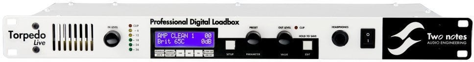 Attenuator in Load Box Two Notes Torpedo Live