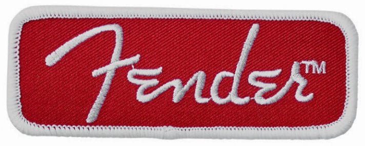 Parche Fender Logo Rectangle Parche