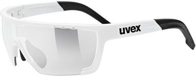 Kerékpáros szemüveg UVEX Sportstyle 707 CV White Urban/Smoke Mirrored Kerékpáros szemüveg