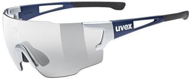 Cycling Glasses UVEX Sportstyle 804 V Silver Blue Metallic