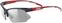 Fietsbril UVEX Sportstyle 802 V Black/Red/White/Smoke Fietsbril