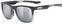 Életmód szemüveg UVEX LGL 42 Black Transparent/Silver Életmód szemüveg