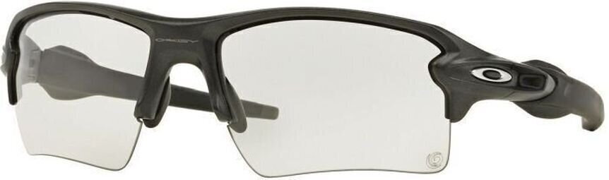 Cycling Glasses Oakley Flak 2.0 XL 918816 Steel/Clear Black Iridium Photochromic Cycling Glasses