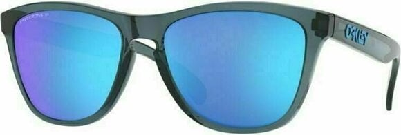 Lifestyle cлънчеви очила Oakley Frogskins 9013F6 Crystal Black/Prizm Sapphire Polarized M Lifestyle cлънчеви очила - 1