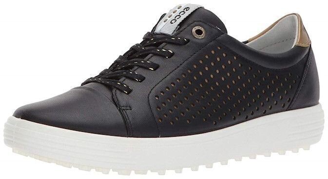 Chaussures de golf pour femmes Ecco Casual Hybrid Noir 35