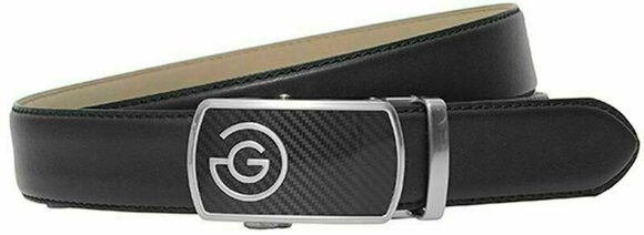 Belt Galvin Green Wayne Leather Belt Carbon Black - 1