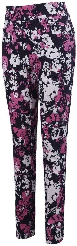 Pantaloni Callaway Floral Printed Pull On Womens Trousers Peacoat XS