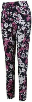 Housut Callaway Floral Printed Pull On Womens Trousers Peacoat XS - 1