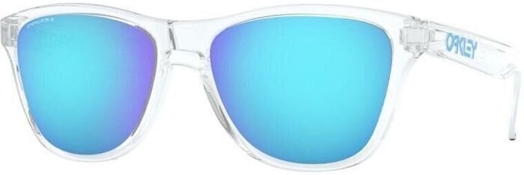 Lifestyle Glasses Oakley Frogskins XS 90061553 Polished Clear/Prizm Sapphire XS Lifestyle Glasses