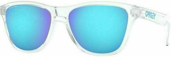 Lifestyle Glasses Oakley Frogskins XS 90061553 Polished Clear/Prizm Sapphire XS Lifestyle Glasses - 1
