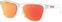 Lifestyle-bril Oakley Frogskins XS 90061953 Polished Clear/Prizm Ruby Lifestyle-bril