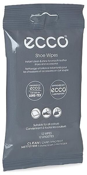 Vedligeholdelse af fodtøj Ecco Shoe Wipes Vedligeholdelse af fodtøj