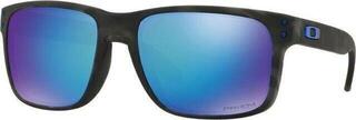 Livsstil briller Oakley Holbrook 9102G7 Matte Black Tortoise/Prizm Sapphire Polarized Livsstil briller (Beskadiget)