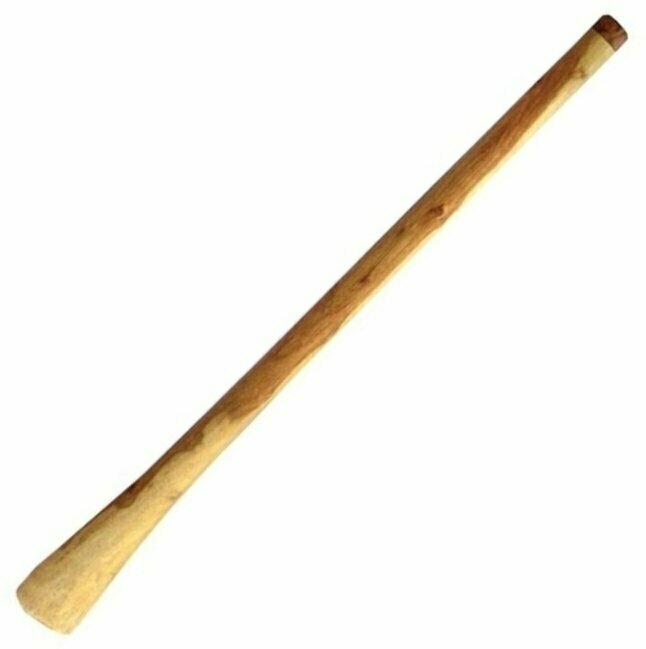 Terré Didgeridoo Stand for 1 Didge, Burl Wood - Hardware for