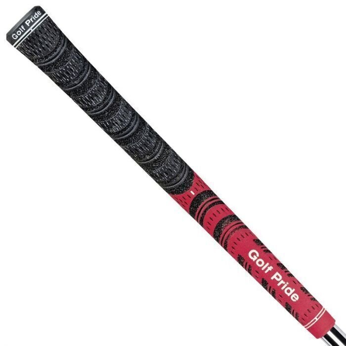 Golf Grip Golf Pride New Decade Multicompound Golf Grip Red/Black Standard