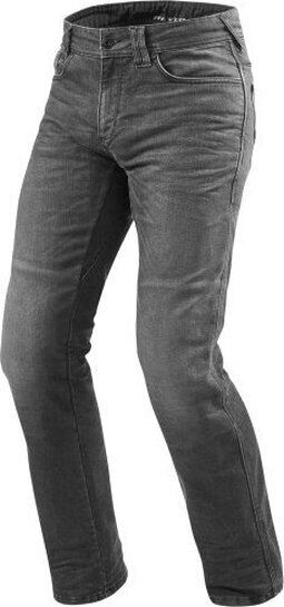 Motoristične jeans hlače Rev'it! Philly 2 LF Dark Grey 34/36 Motoristične jeans hlače
