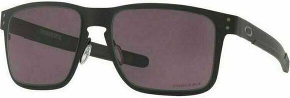 Lifestyle Glasses Oakley Holbrook Metal 412311 Matte Black/Prizm Grey Lifestyle Glasses - 1