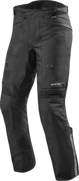 Spodnie tekstylne Rev'it! Poseidon 2 GTX Black XL Regular Spodnie tekstylne