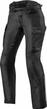 Textile Pants Rev'it! Outback 3 Ladies Black 36 Regular Textile Pants - 1