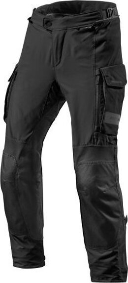 Textile Pants Rev'it! Offtrack Black M Regular Textile Pants