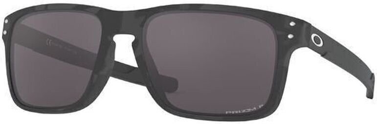 Lifestyle okulary Oakley Holbrook Mix 93841957 Matte Black Camo/Prizm Grey Polarized L Lifestyle okulary