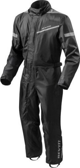 Motorcycle Rain Suit Rev'it! Pacific 2 H2O Black 3XL