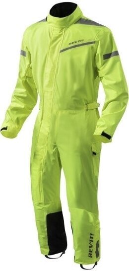Motorcycle Rain Suit Rev'it! Pacific 2 H2O Neon Yellow/Black S
