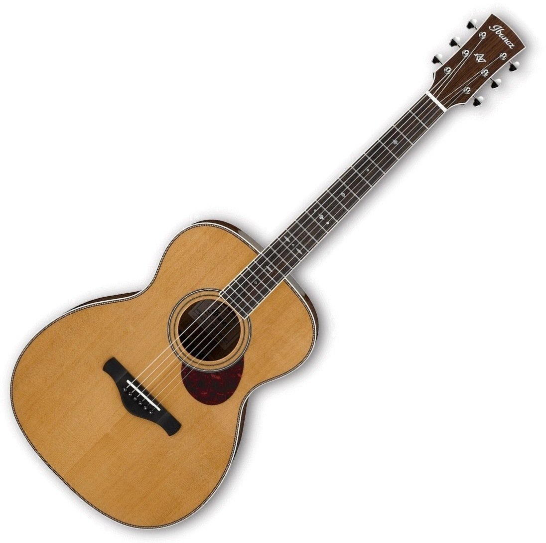 Jumbo akoestische gitaar Ibanez AVM10-NT Natural High Gloss