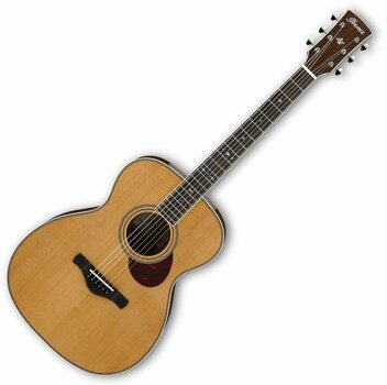 Jumbo akustična gitara Ibanez AVM10-NT Natural High Gloss - 1